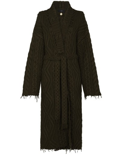 new fisherman military belted coat