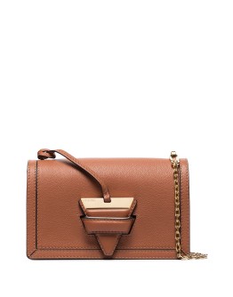 Barcelona leather shoulder bag