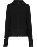 hooded running jacket