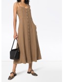 Carlotta button-up midi dress