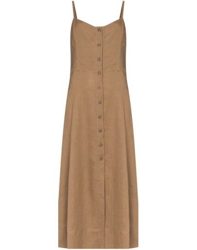 Carlotta button-up midi dress