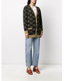 GG Supreme lamé cardigan