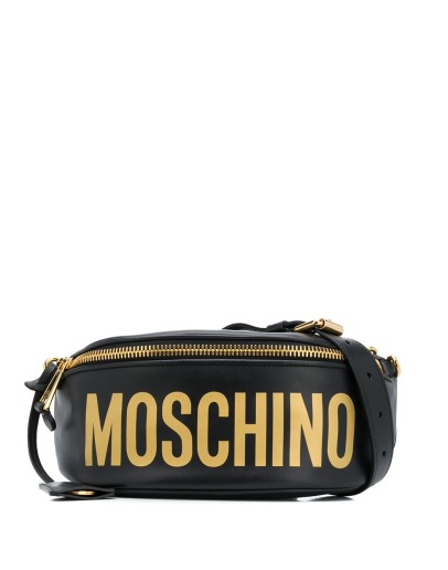logo plaque belt bag
