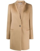single-breasted wool coat