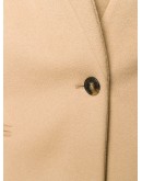 single-breasted wool coat