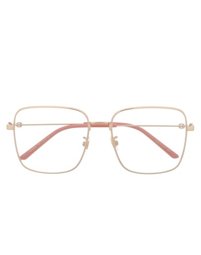 square-frame glasses
