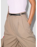 Rockstud leather belt