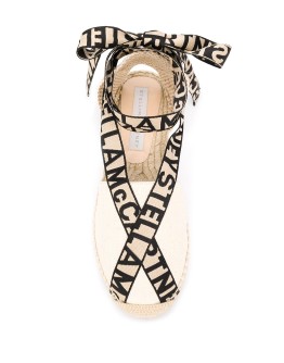 Gaia logo strap espadrilles
