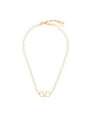 VLOGO pearl necklace