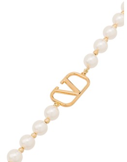 VLOGO pearl necklace