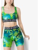 Jungle print sports bra