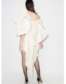 Cherra oversize bow detail dress