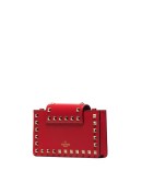 Rockstud-embellished clutch bag