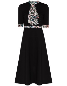 Gilliam floral-print dress