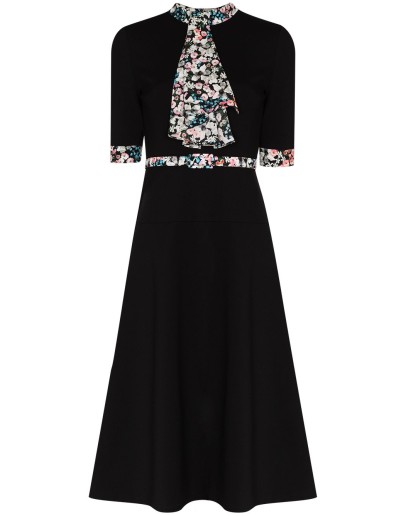 Gilliam floral-print dress