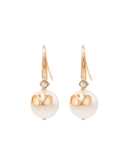 VLOGO drop earrings