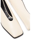 square toe 65mm pumps