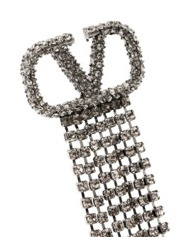 VLOGO crystal drop earrings