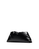 padded leather shoulder bag