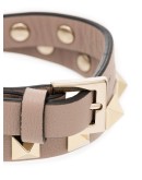 Rockstud wrap leather bracelet
