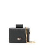 chain hardcase wallet