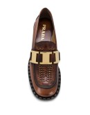 logo woven 45 loafers