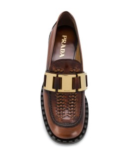 logo woven 45 loafers