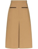 Hazel A-line midi skirt