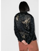 embroidered bomber jacket