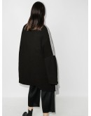 Jasemine silk wide-sleeve coat