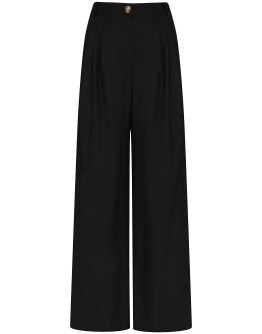 Ingrid high-waisted wide-leg trousers