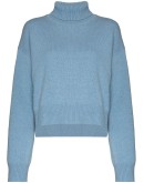 turtleneck fine-knit jumper