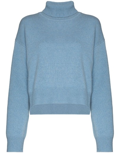 turtleneck fine-knit jumper