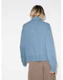 turtleneck fine-knit jumper