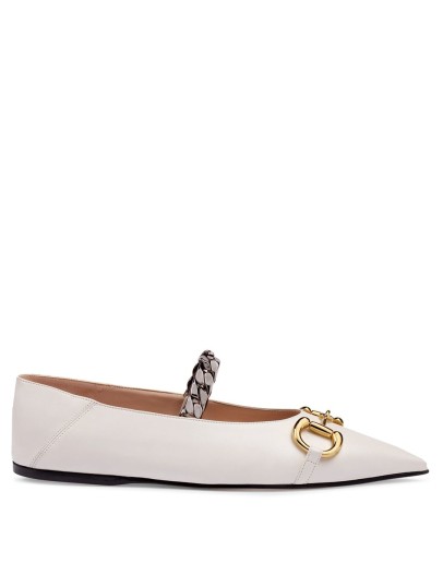 Horsebit ballet flats