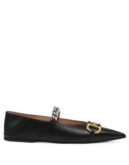 Horsebit ballerina shoes