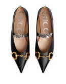 Horsebit ballerina shoes