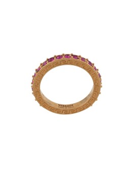 embellished logo ring