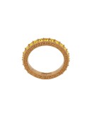 logo embellished ring