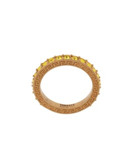logo embellished ring