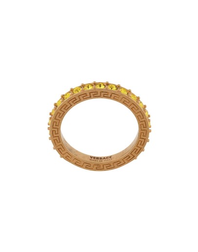 logo embellished ring