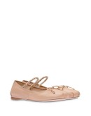 crystal-embellished ballerina shoes