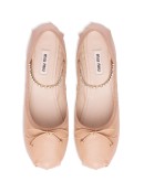 crystal-embellished ballerina shoes
