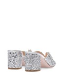 crystal-embellished mule sandals