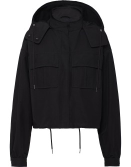 technical poplin jacket