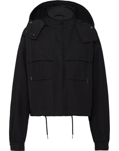 technical poplin jacket