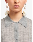 shell drop earrings