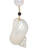 shell drop earrings