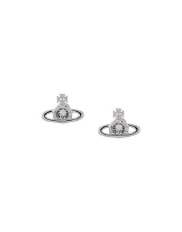 Solitaire small stud earrings