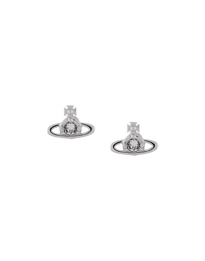 Solitaire small stud earrings